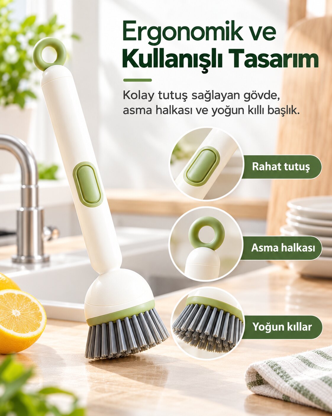Ergonomik ve kullanışlı tasarım